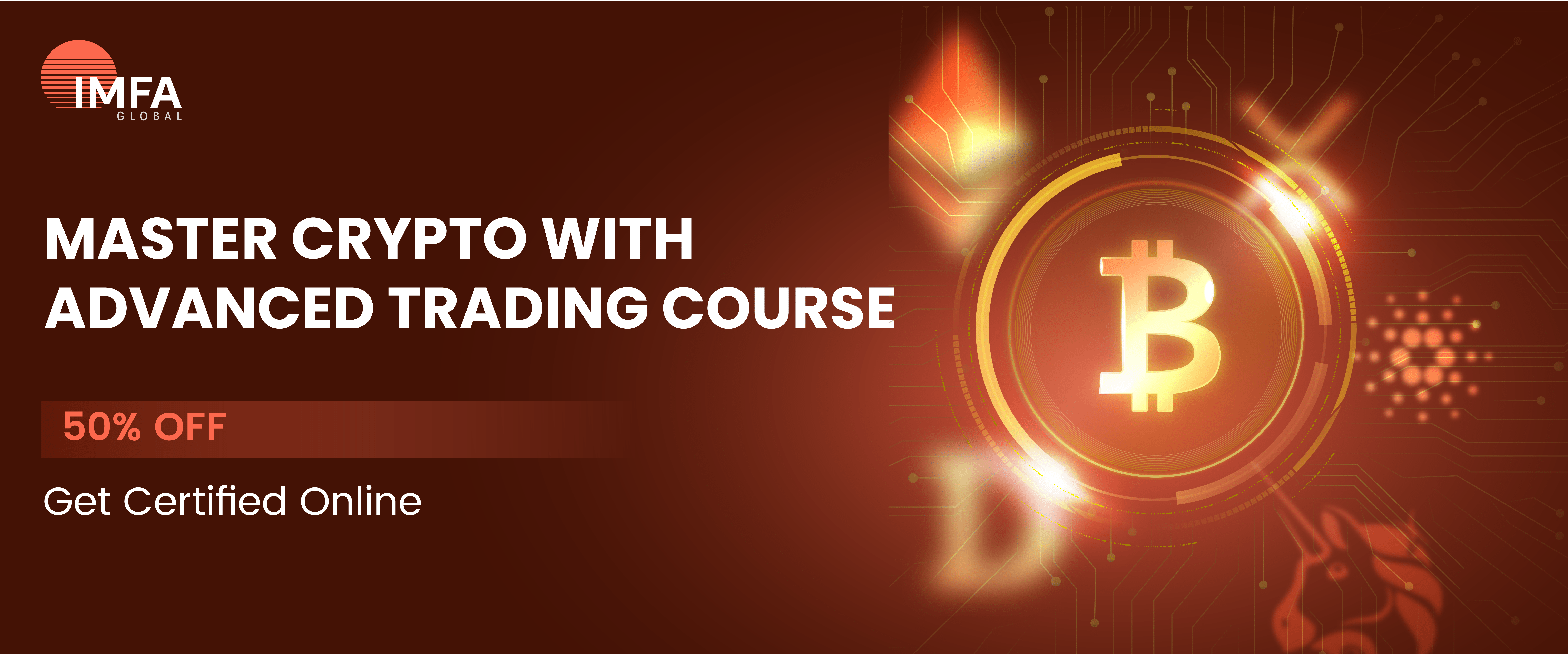  Master Crypto with Advanced Trading Course 50% OFF Get Certified Online